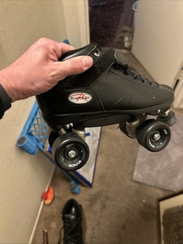 Riedell black indoor roller - riedell,