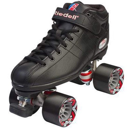 Riedell rollerskate black - r3,