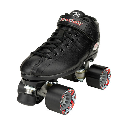 Riedell black roller skate - riedell,